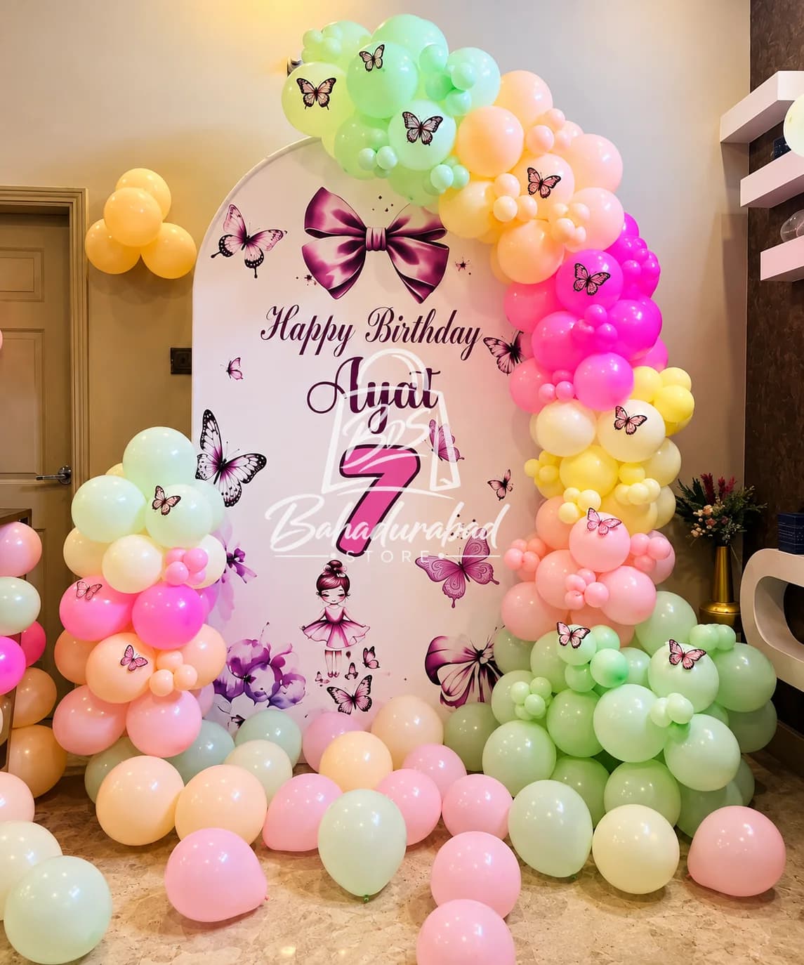 Colorful Balloon Garland Arch Kit