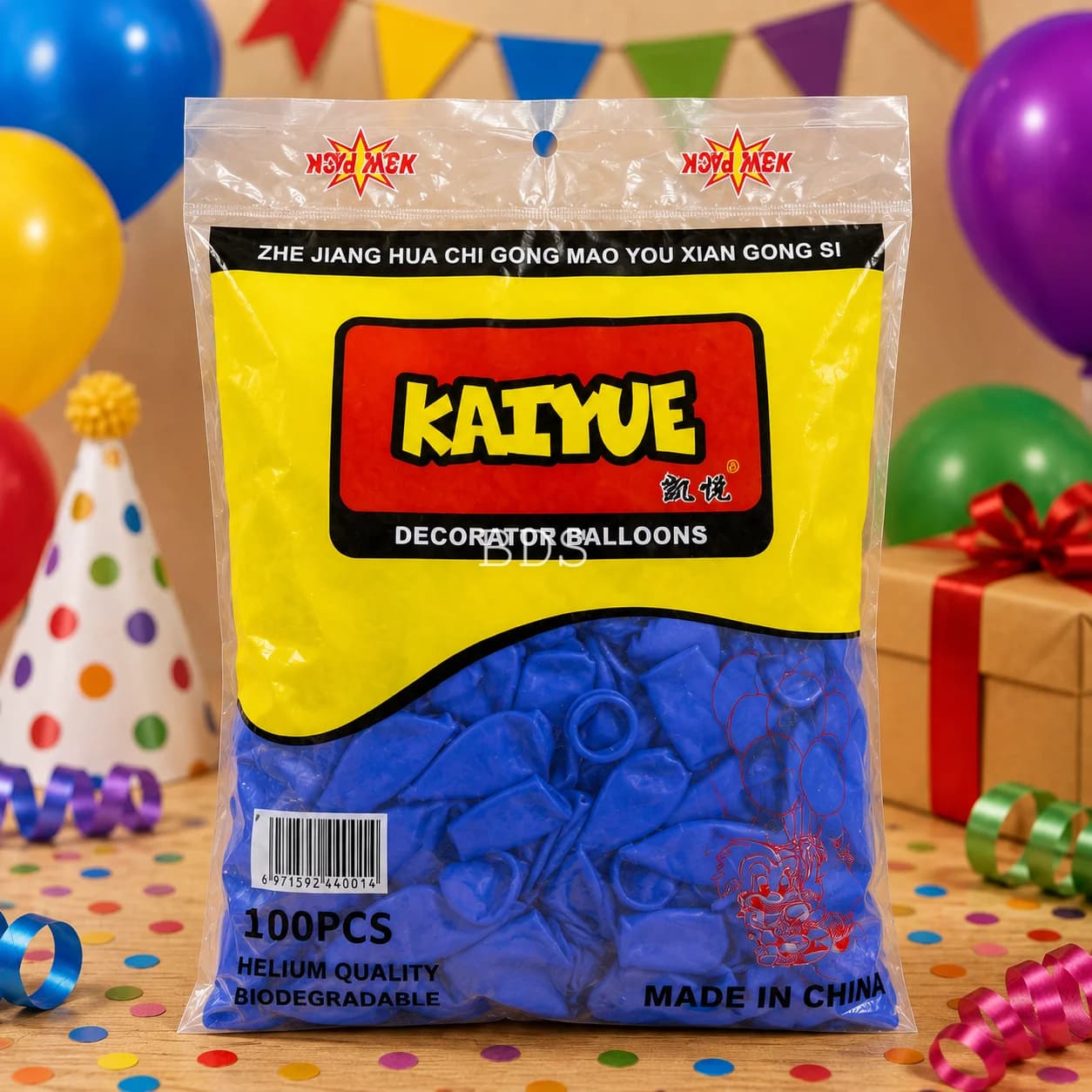 Kaiyue Blue Decorator Balloons (100 Pcs)